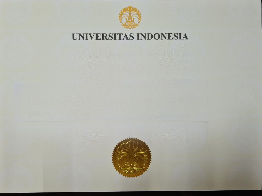 Jual Blangko Ijazah Universitas Indonesia