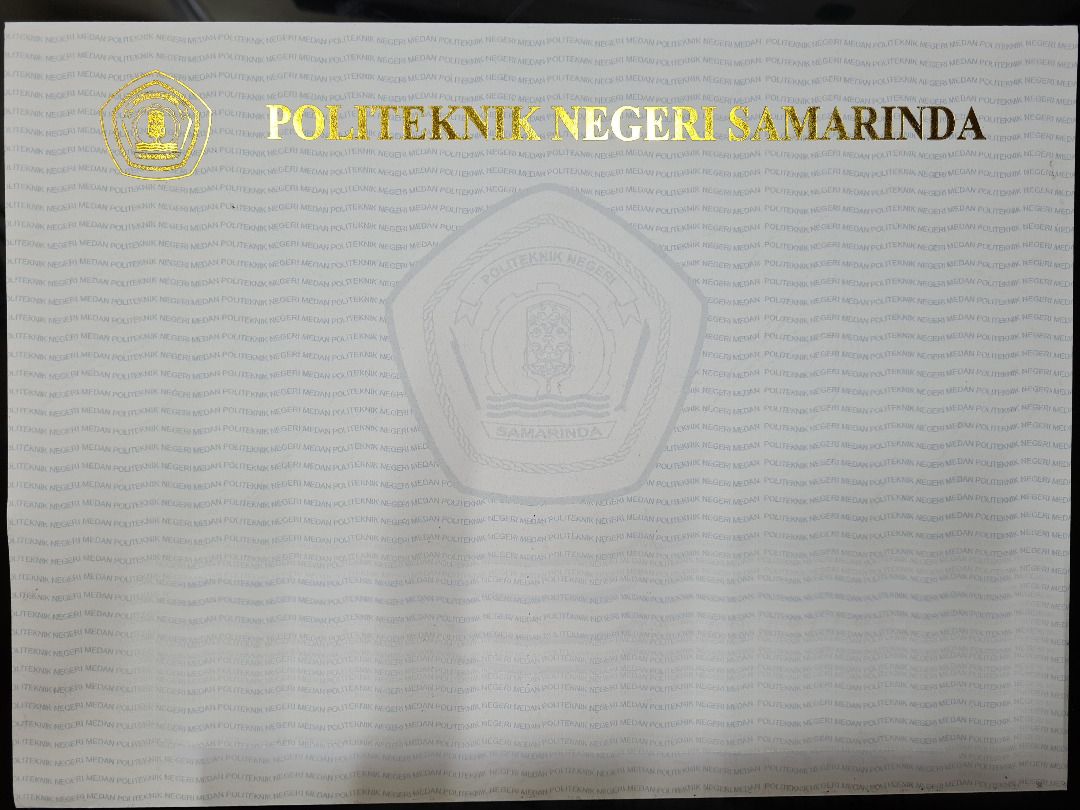 Jual Blangko Ijazah Polteknik Samarinda